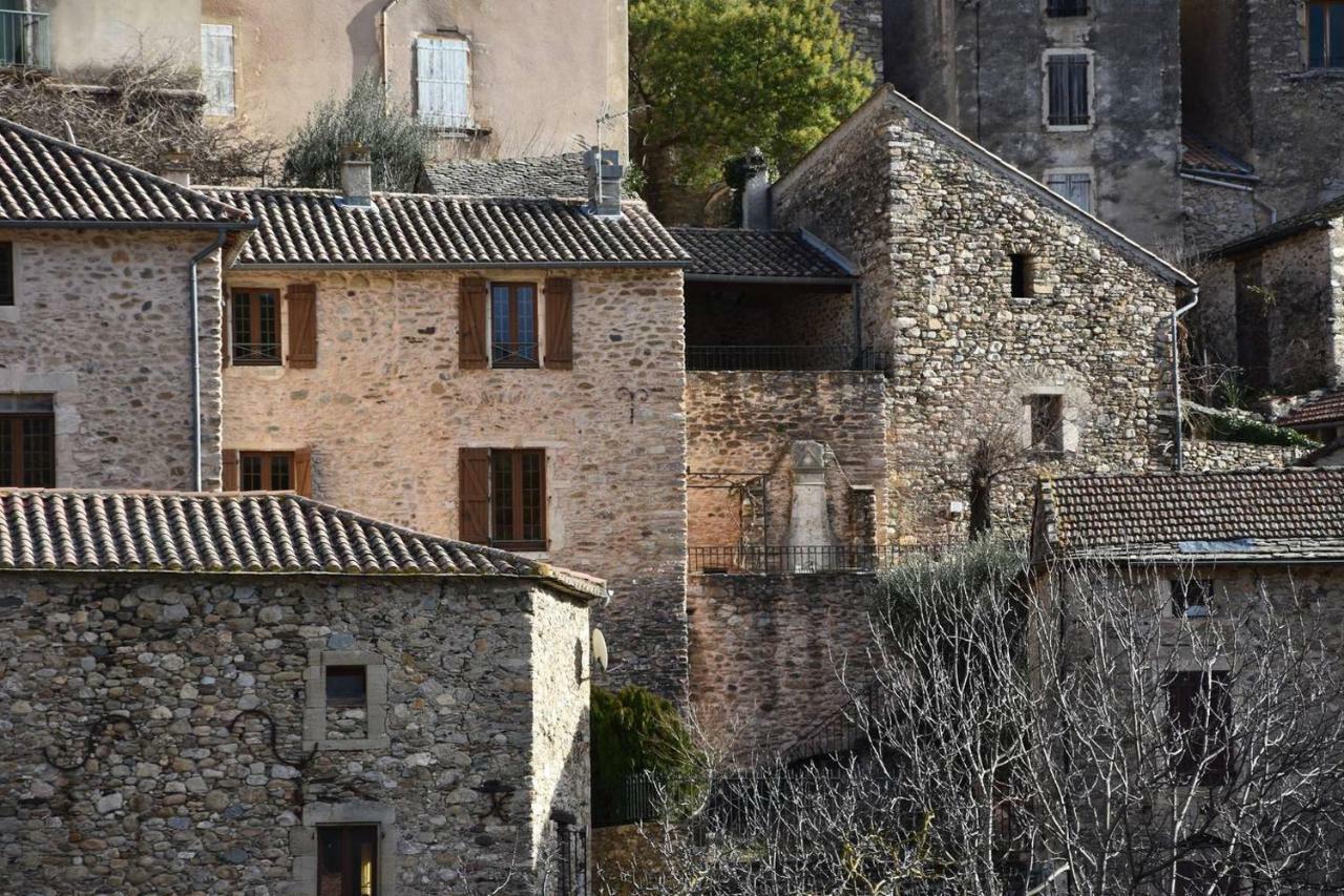 Le Diable Par La Queue Villa Olargues Exterior foto